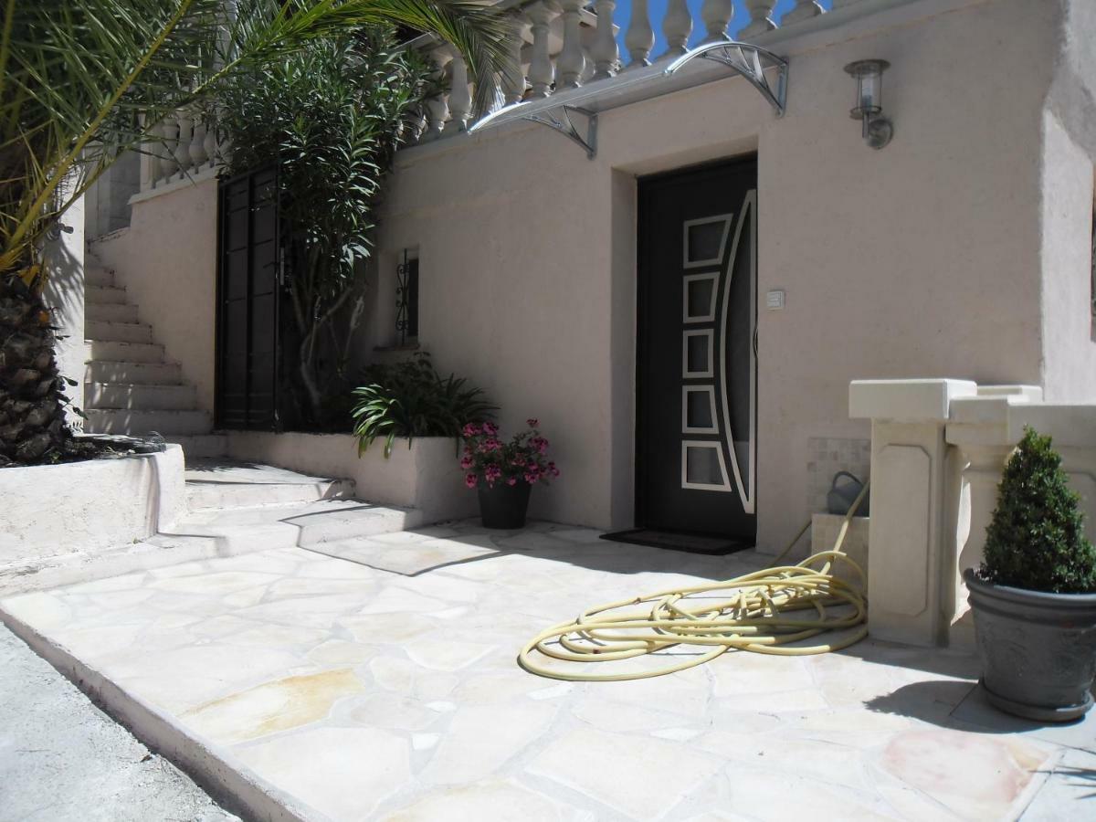 Charmante Villa à 15 min de Nice avec piscine Blausasc Exterior foto