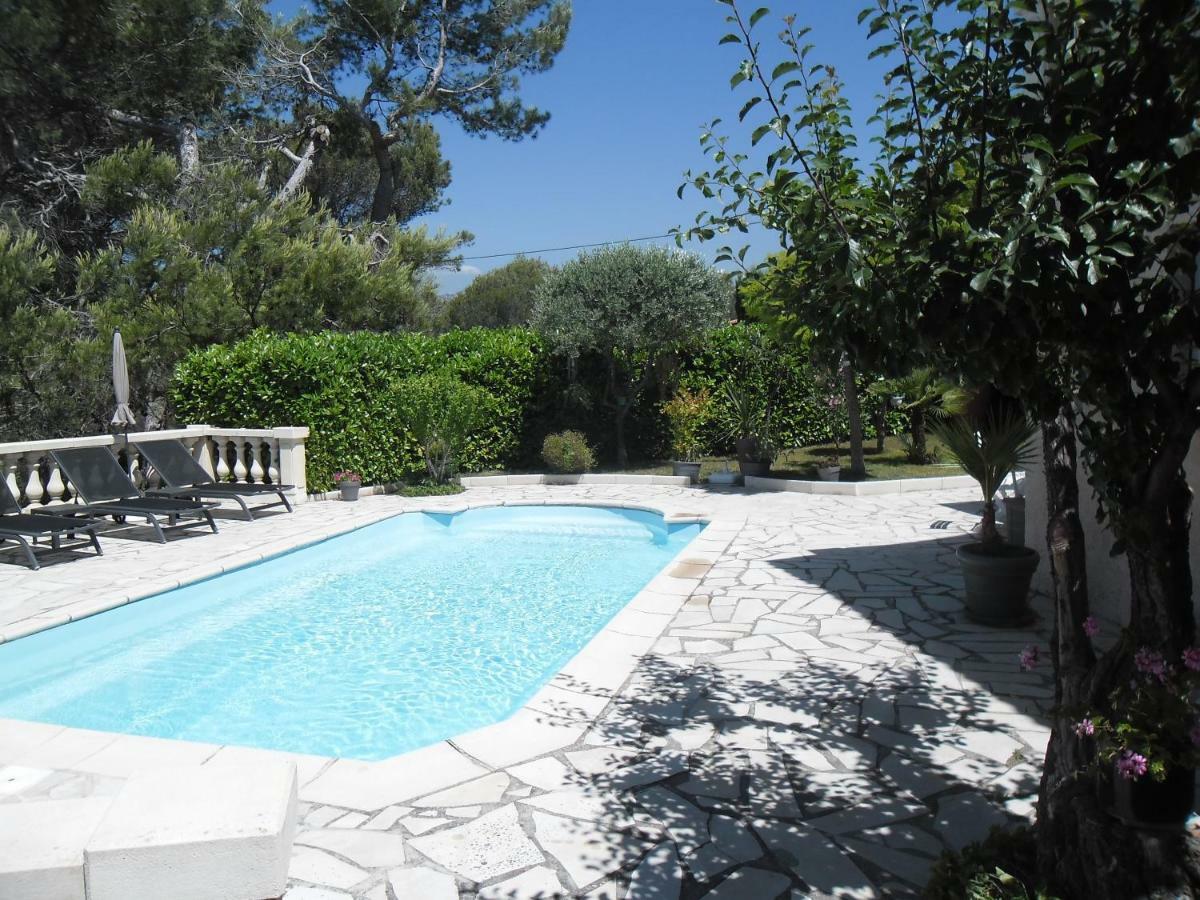 Charmante Villa à 15 min de Nice avec piscine Blausasc Exterior foto